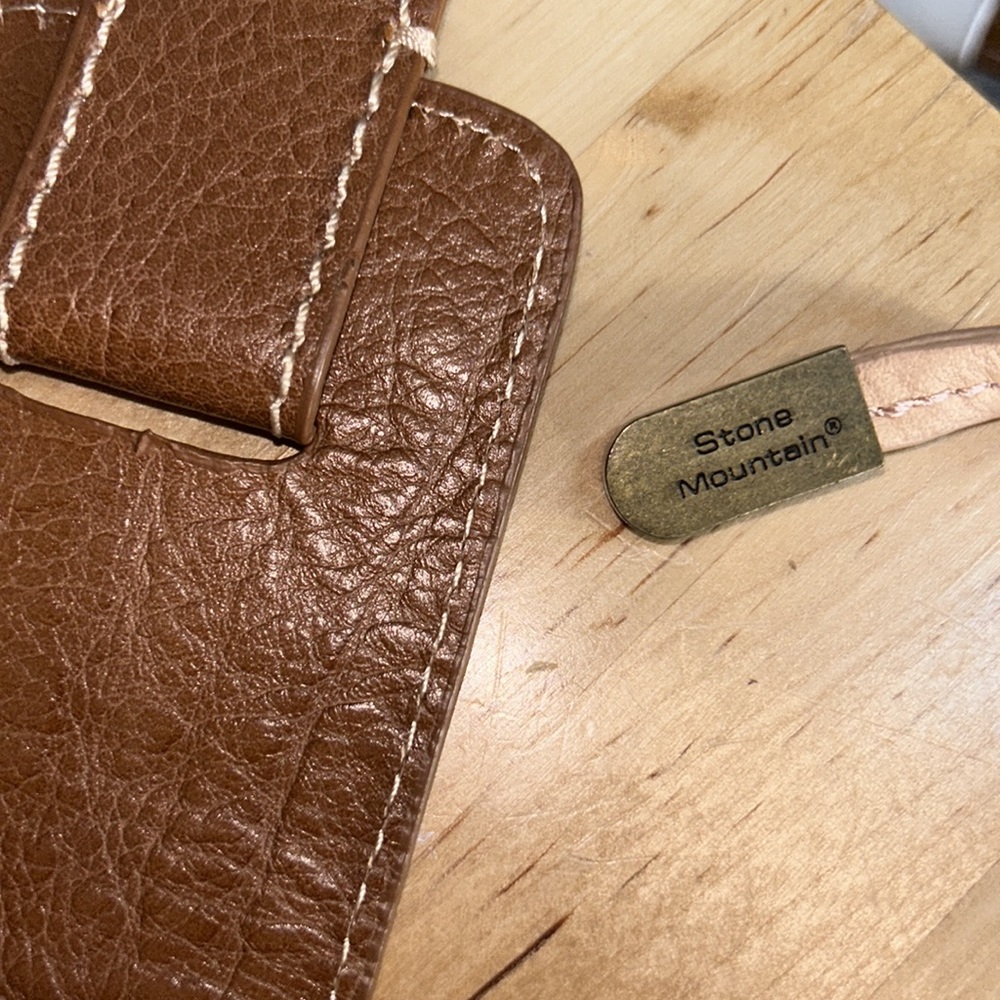 Vintage Leather Bag From the Allison Scott Collection for Stone Mountain NWT - Picture 9 of 15
